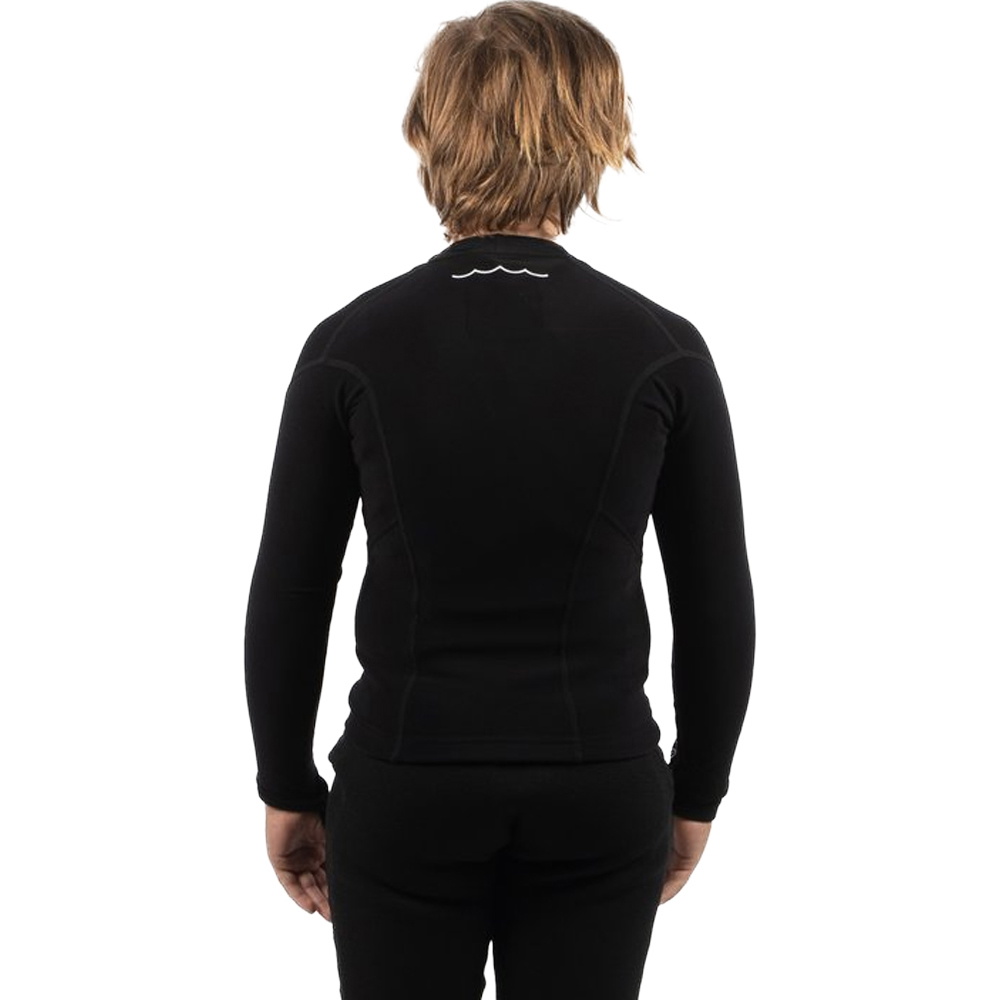 2026 Gul Junior Evotherm Long Sleeve Thermal Top Ev0062-B9 Black